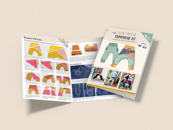 Lybstes - Pumphose 2.0 - Papierschnittmuster